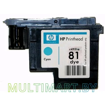 Печатающая головка HP 81 (C4951A) картинка 2